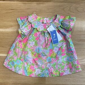 Jacadi Vibrant Floral Baby Dress